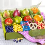 Mother's Day Sweets and Fruit Deluxe Gift Box