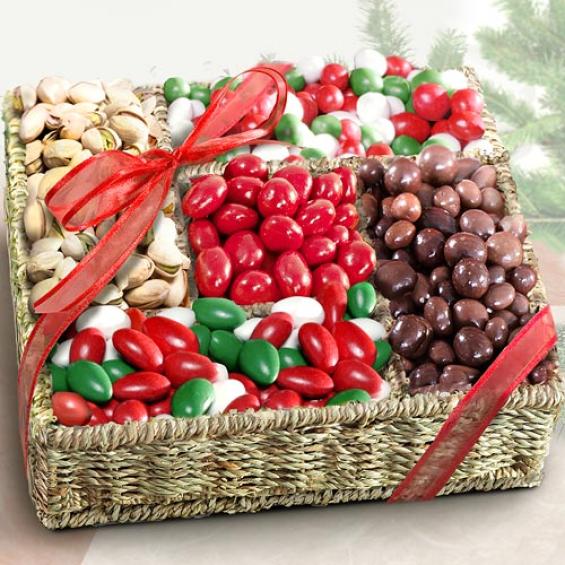 AA4022, Traditional Holiday Treats Gift Basket