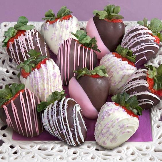 ACD2003, Celebration Chocolate Covered Strawberries - 12 Berries