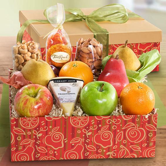 AG1002, California Harvest Fruit and Gourmet Gift Box