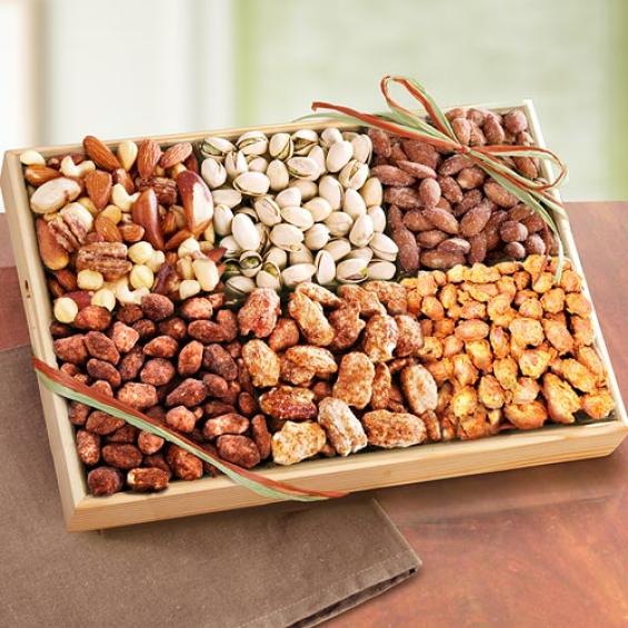 AP8014, Savory and Toffee Deluxe Nut Tray