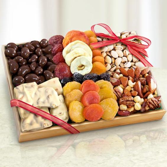 AP8025, Grandiose Dried Fruit, Nuts and Confections Tray
