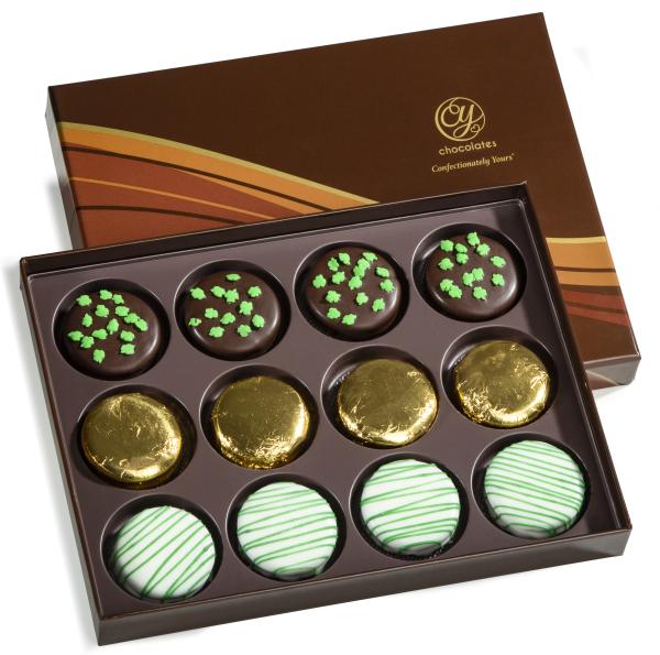 ACC1008, St. Patrick's Day Chocolate Covered Oreos Gift Box